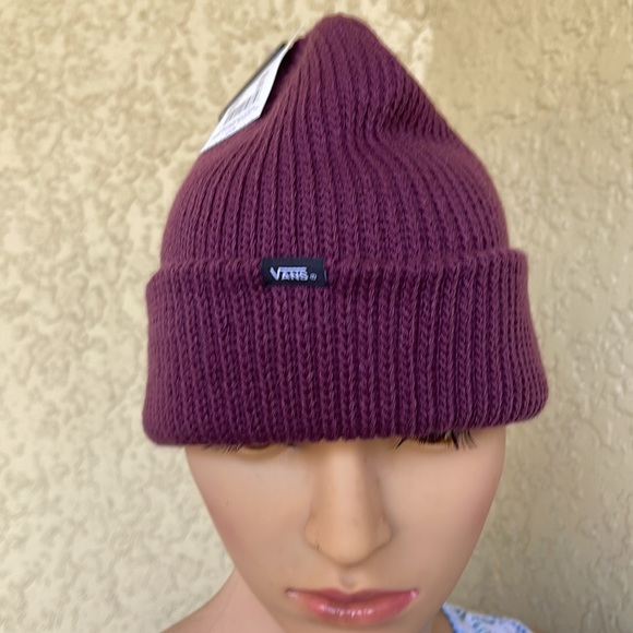 Vans WM Core Basic Dark Beanie Skateboarding Hat Pink Women VN0A34GVYWN - Picture 3 of 16